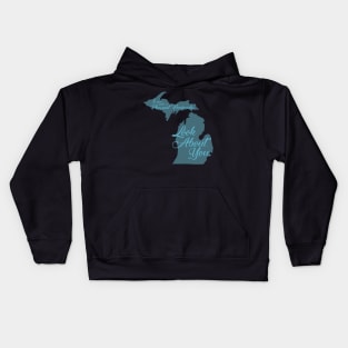 Seeking a Pleasant Peninsula Kids Hoodie